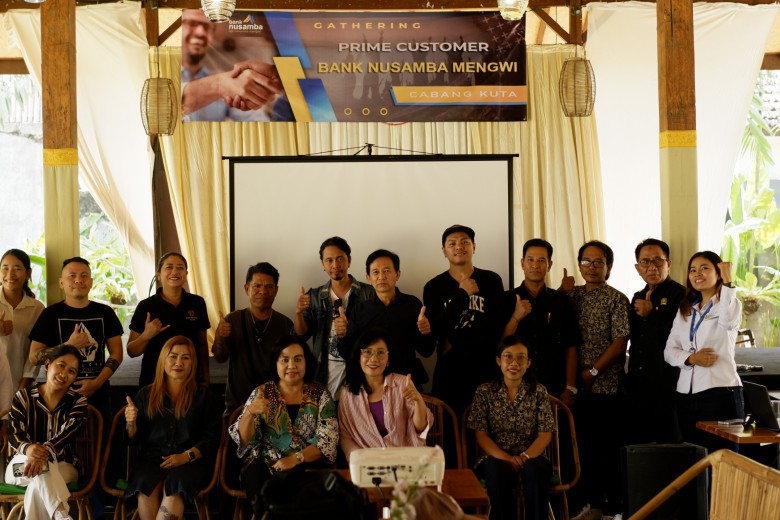 Gathering Bank Nusamba Mengwi Cabang Kuta